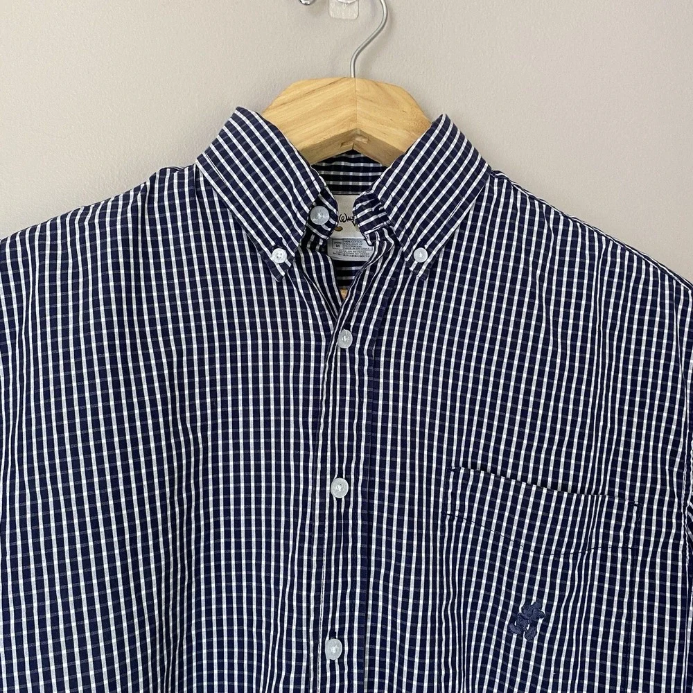 Walt Disney World Men's‎ Size M Button Down Short sleeve shirt Mickey Mouse - Picture 5 of 15